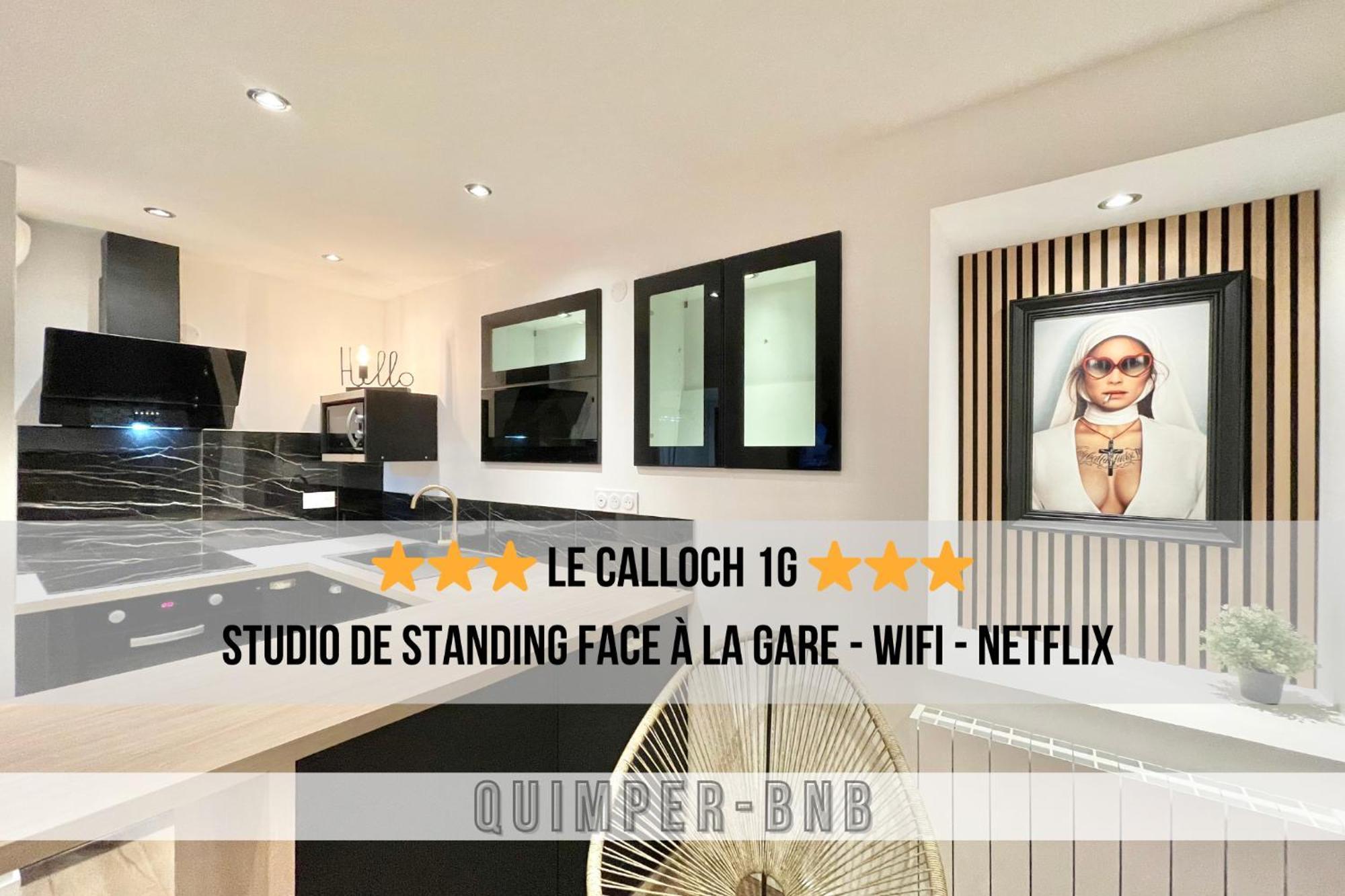 Le Calloch 1g - Wifi - Parking Facile - Gare Apartment